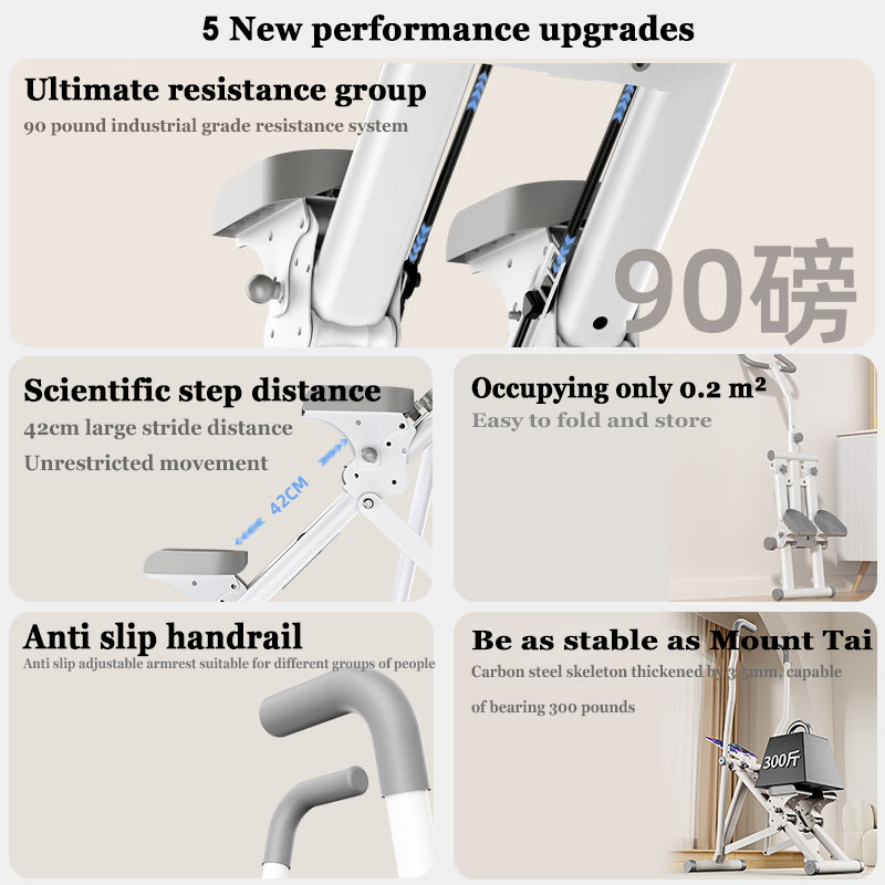 家庭用多機能ステッパー有酸素運動マシン屋内クライミングマシン - Home Gym Weight Machine のレビューと価格