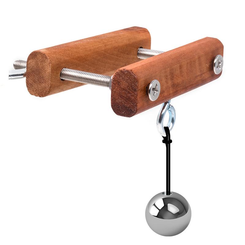 男性用ペニストレーニング木製ストレッチャー金属重力ボール陰嚢 - Gymnastic Rings Wooden のレビューと価格