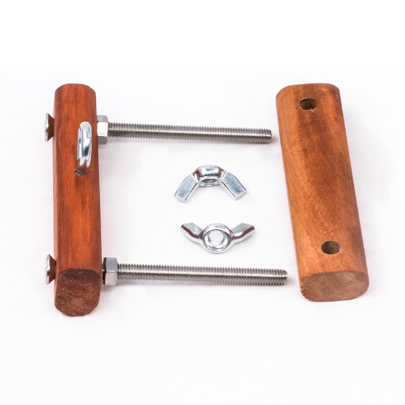 男性用ペニストレーニング木製ストレッチャー金属重力ボール陰嚢 - Gymnastic Rings Wooden のレビューと価格