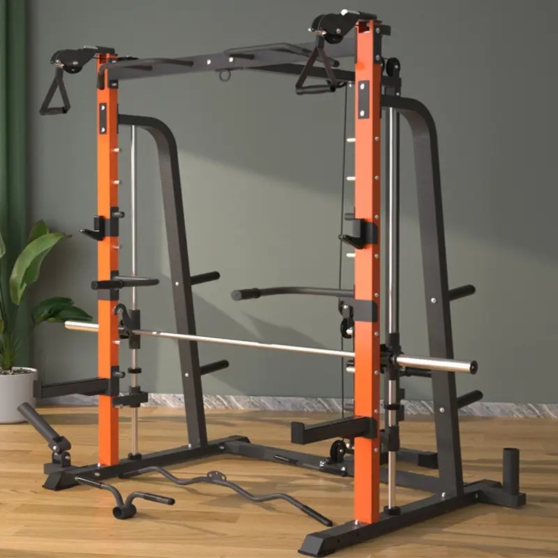 工場人気のスミスマシン、業務用パワーケージスクワットラック、 - Home Gym Weight Machine のレビューと価格