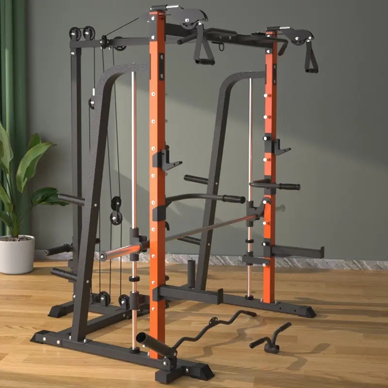 工場人気のスミスマシン、業務用パワーケージスクワットラック、 - Home Gym Weight Machine のレビューと価格
