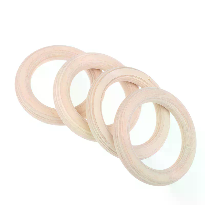 2 個木製リングポータブルクロスフィット体操リングジム肩の強 - Gymnastic Rings Wooden のレビューと価格