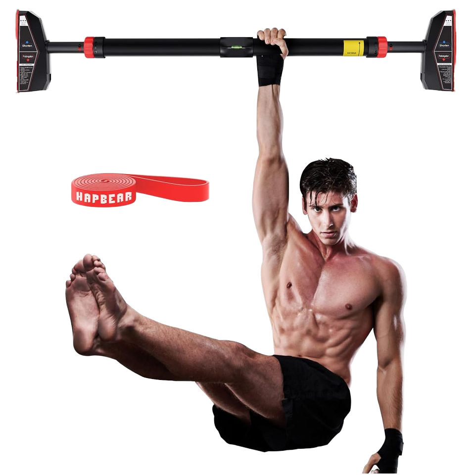 幅調整可能なホームジム用水平懸垂バー、滑り止め加工のドア枠ト - Home Gym Workout のレビューと価格